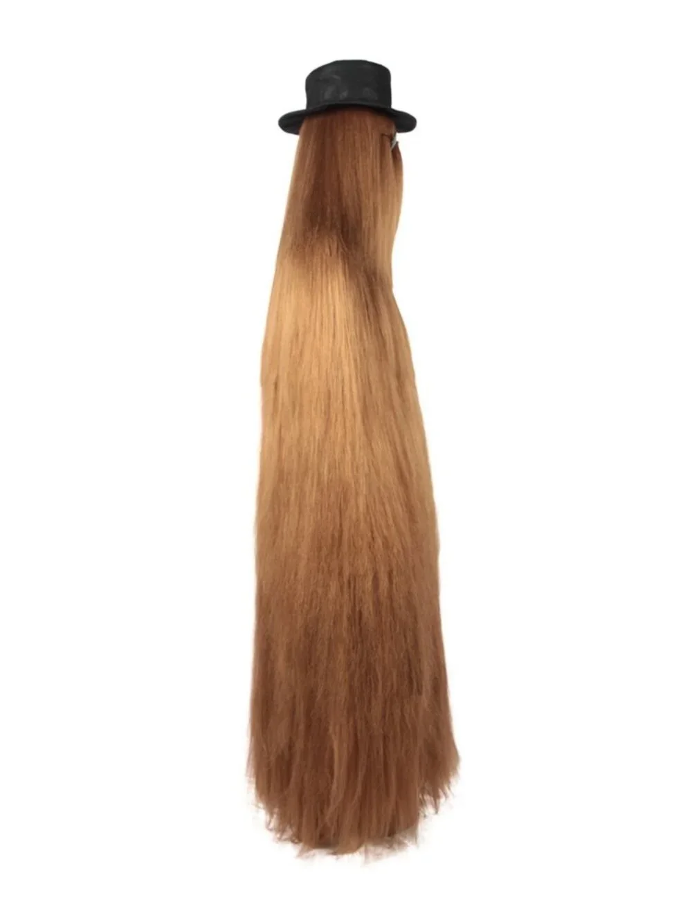 Cousin It Inspired Dapper Creature Costume - Wig, Hat & Glasses for Halloween